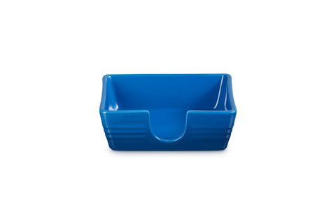 Le Creuset Stoneware Signature Cocktail Napkin Holder, 6 ", Marseille