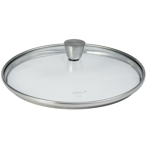 Cristel 1826 Collection 6" Glass Lid, Made in France, Borosilicate Glass Construction, Oven and Dishwasher Safe