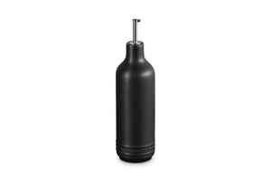 Le Creuest Stoneware Signature Oil Cruet, 20 oz., Licorice