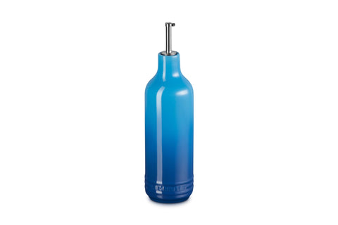 Le Creuest Stoneware Signature Oil Cruet, 20 oz., Marseille