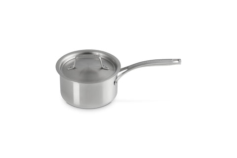 Le Creuset Stainless Steel Essential Saucepan, 2qt