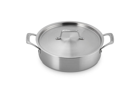 Le Creuset Essential Stainless Steel Rondeau Pan, 4.5 Qt.