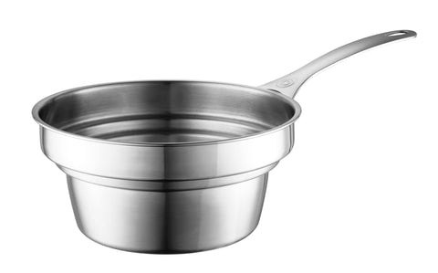 Stainless Steel Round Double Boiler Insert 2.2 qt.