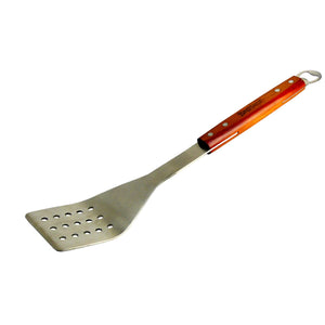 Bayou Classic Stainless Grill Spatula Features Stainless Steel Spatula w/Hardwood Handle Makes a Perfect Grilling Accessory