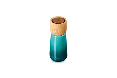 Le Creuset Stoneware Alpine Salt Mill, 7", Riviera