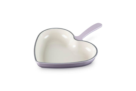 Le Creuset Enameled Cast Iron Traditional Heart Skillet, 10.25", Provence