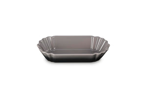 Le Creuset Stoneware Bistro Boat, 14 oz. (8.5" L x 4" W x 1.7" D), Oyster