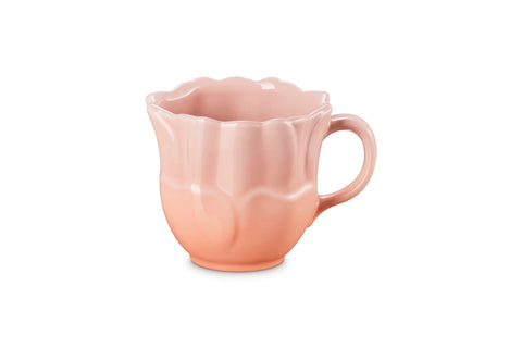 Le Creuset Stoneware Petal Mug, 11 oz., Peche