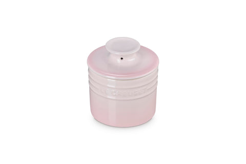 Le Creuset Stoneware Butter Crock, 6 oz., Shell Pink