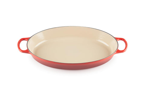 Le Creuset Enameled Cast Iron Signature Oval Baker, 3 qt., Cerise