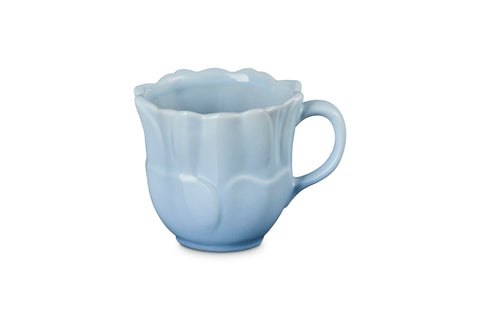 Le Creuset Stoneware Petal Mug, 11 oz., Coastal Blue