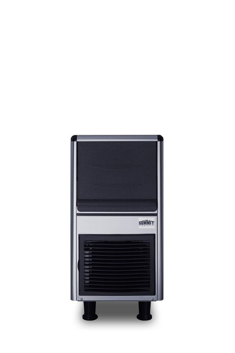Summit Commercial Bullet Ice Machine, 55 lbs. Production Per Day, 33 lbs. Storage Capacity, Energy Star Certified - BIM55BU