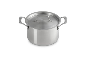 Le Creuset Stainless Steel Essential Stockpot, 4qt