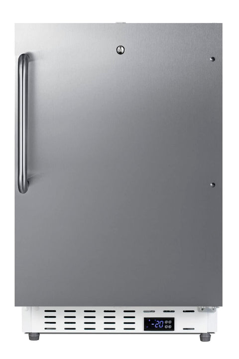 Summit Appliance 2.47 CU. FT. Manual DEFROST Upright Commercial Freezer in Stainless