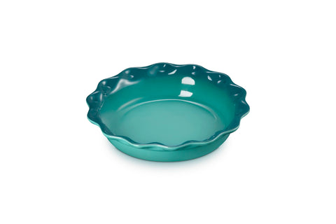 Le Creuset Stoneware 9" Heritage Pie Dish, Riviera