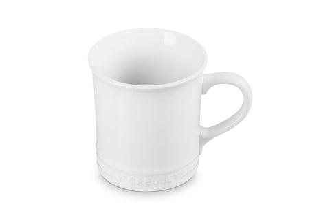 Le Creuset Stoneware Vancouver Mug, 14 oz., White