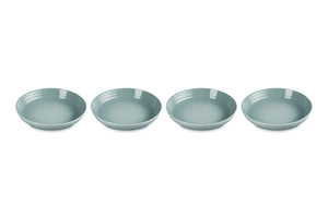 Le Creuset Stoneware Set of 4 Pasta Bowls, 8.5" each, Sea Salt