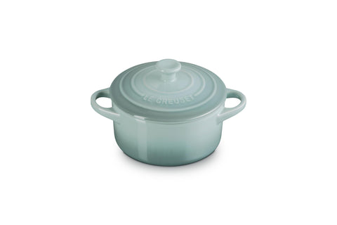 Le Creuset Stoneware Mini Round Cocotte, 24 oz., Sea Salt