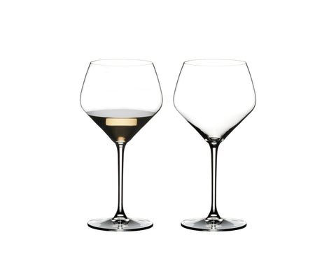 Riedel Extreme Oaked Chardonnay Glass, Set of 2, Clear