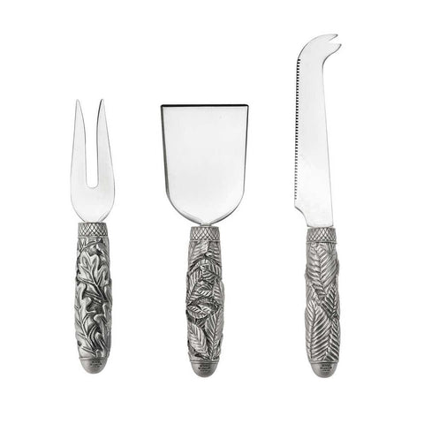 Woodland Cheese Knife Trio