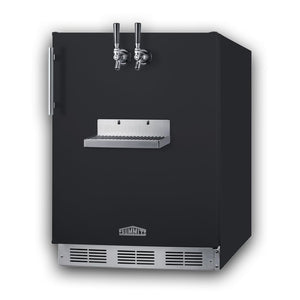 24 Inch Wide Front Tap Built-In Beer Kegerator, ADA-Compliant