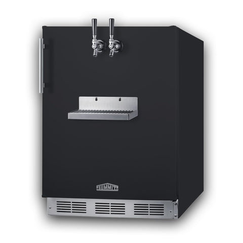 24 Inch Wide Front Tap Built-In Beer Kegerator, ADA-Compliant