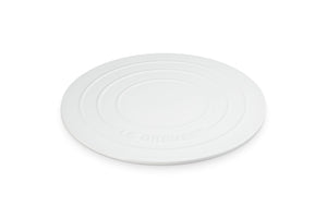 Le Creuset Stoneware Round Pizza Stone, 15 in., White