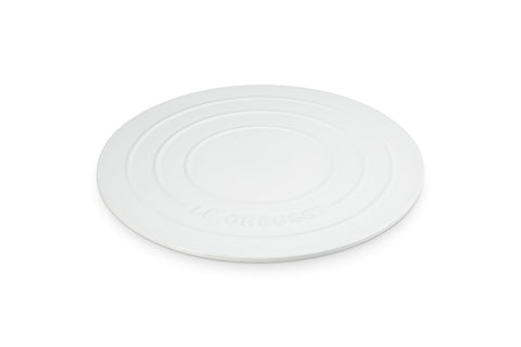Le Creuset Stoneware Round Pizza Stone, 15 in., White