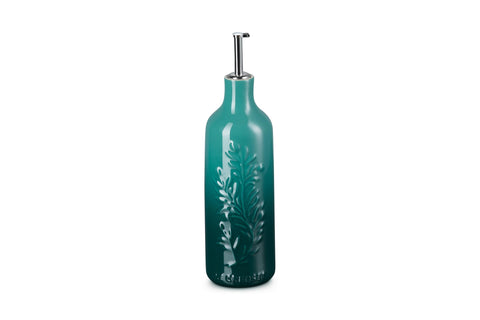 Le Creuset Stoneware Olive Branch Collection Oil Cruet, 20 oz., Artichaut