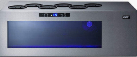 Summit Wine Cooler, 6 bottle Capacity, Stainless Steel - STC6