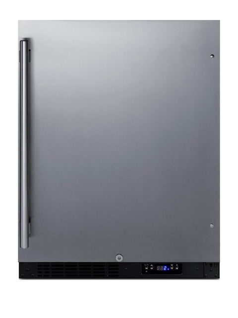 4.0 CU. FT. Upright Frost-Free Freezer in Stainless Steel ADA Compliant
