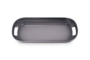 Le Creuset Stoneware Serving Platter, 14 in., Oyster
