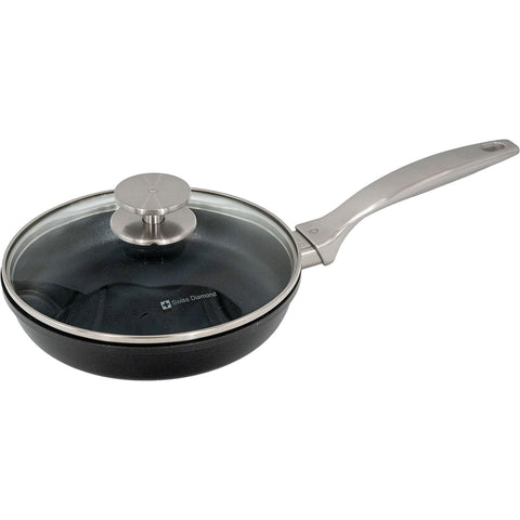 Swiss Diamond CHD Nonstick Fry Pan - 8" with lid (CHD6420C)