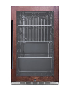 Summit 19” Beverage Center, Indoor or Outdoor Beverage Cooler, 3.13 cu.ft. Capacity, Shallow Depth, Panel Ready*- SPR488BOSCSSPNR (*Panels not included)