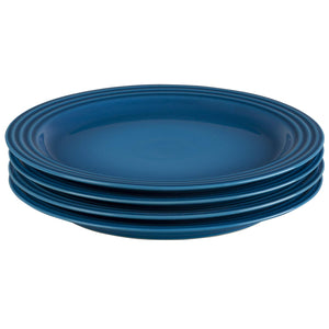 Le Creuset Stoneware Set of 4 Dinner Plates, 10.5" each, Marseille
