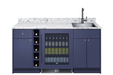 69inch wide Turnkey Oasis Wet Bar