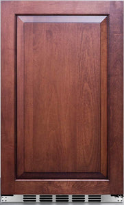 Summit Appliance FF195CSSIF Commercially Approved All-Refrigerator; Built-in or Freestanding Use; Auto Defrost, Panel-Ready Door (Wood Panels Not Included), Stainless Steel Cabinet