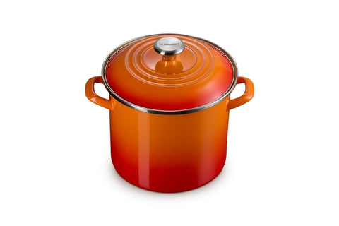Classic Round Stockpot- 8qt Flame