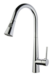 Legion Furniture UPC Kitchen Faucet with Deck Plate Brass/Polished Chrome