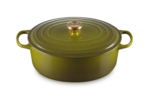Signature Oval Dutch Oven - Olive 8 qt.