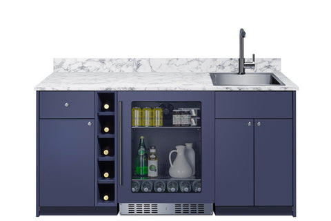 69inch wide Turnkey Oasis Wet Bar