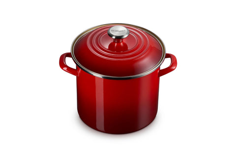 Classic Round Stockpot- 8qt Cerise