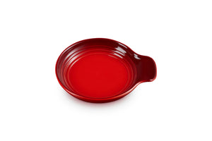 Le Creuset Signature Stoneware Spoon Rest, 6 Inches, Cerise