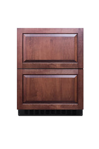 Summit 24" 2 Drawer Refrigerator, Panel Ready* - ASDR2414PNR