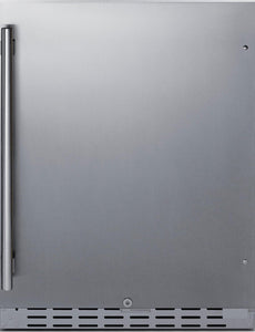 Summit 24" Undercounter Refrigerator, Stainless Steel - AL55CSS