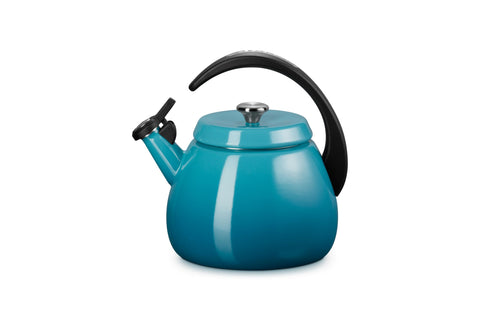 Le Creuset Enamel on Steel Cloche Kettle, 2.2 qt., Carribbean