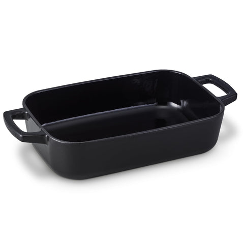 Alva Nori Enameled Cast Iron Oval Dutch Oven with Lid, 6-Qt