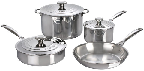 Stainless Steel Signature Cookware Set of 7