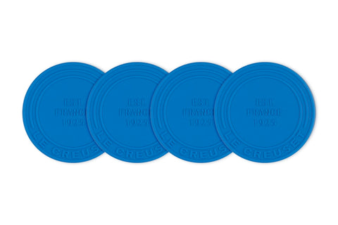 Le Creuset Silicone Coasters (est. 1925), Set of 4, Marseille