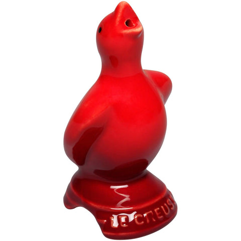 Le Creuset Stoneware Pie Bird, 3.25", Cerise
